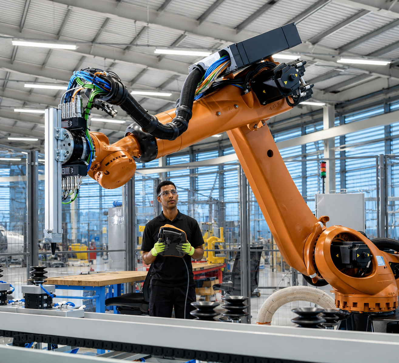 Advanced robotics manufacturing